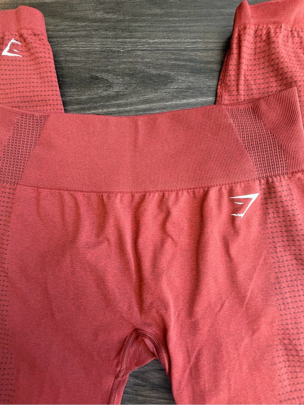Gymshark Women’s Seamless High-Waist Leggings - Brick Red
